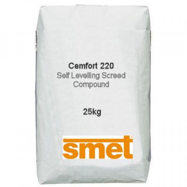 Image 1 of Cemfort 220 Self-Levelling Screed Compound Image 1 of Cemfort 220 Self-Levelling Screed Compound
