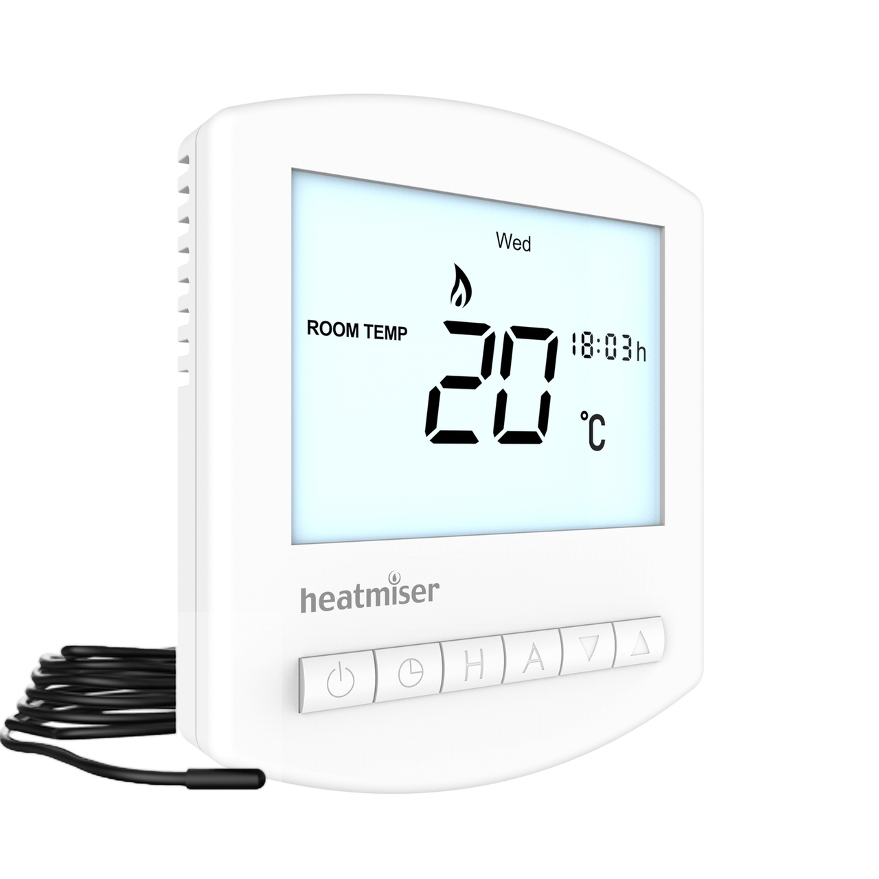Heatmiser Slimline-E Electric Floor Heating Thermostat
