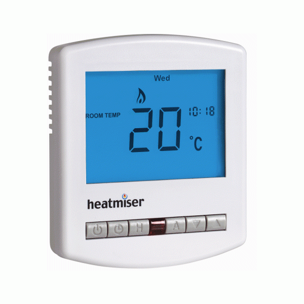 Image 1 of Heatmiser Slimline-e V1 Electric Floor Heating Thermostat Image 1 of Heatmiser Slimline-e V1 Electric Floor Heating Thermostat