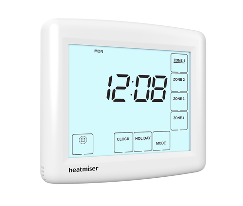 Image 1 of Heatmiser TM4 230v Touchscreen Time Clock four Channel Image 1 of Heatmiser TM4 230v Touchscreen Time Clock four Channel