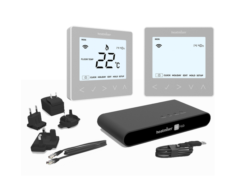 Heatmiser NeoKit 2 Gen 2 Heating & Hot Water HomeKit-Enabled Silver Heatmiser NeoKit 2 Gen 2 Heating & Hot Water HomeKit-Enabled Silver
