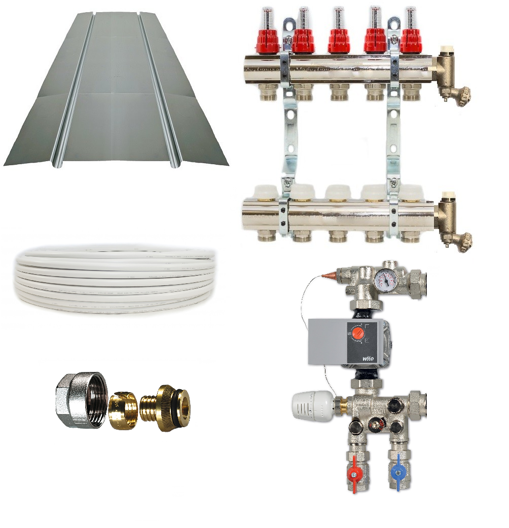 Image 1 of Timber 1 Zone Underfloor Heating Pack (25m2 to 50m2) Image 1 of Timber 1 Zone Underfloor Heating Pack (25m2 to 50m2)