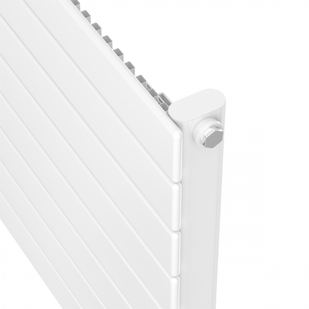 Image 1 of Ignis Core White Horizontal Flat Tube Radiator 578mm x 800mm Single Panel