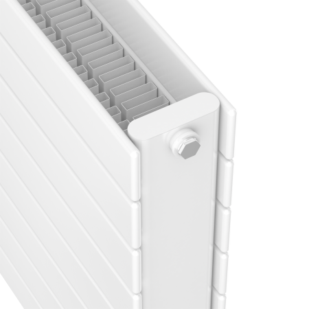 Image 2 of Ignis Core White Horizontal Flat Panel Radiator 578mm x 1000mm Double Panel