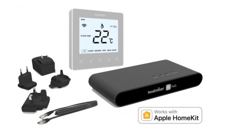 Heatmiser neoKit 1 Gen 2 HomeKit-Enabled Silver