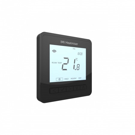 Image 2 of IMI Heatmiser neoAir v3 Black Wireless Smart Thermostat
