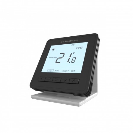 Image 3 of IMI Heatmiser neoAir v3 Black Wireless Smart Thermostat
