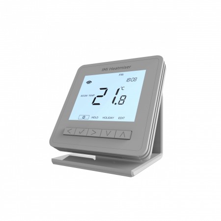 Image 3 of IMI Heatmiser neoAir v3 Silver Wireless Smart Thermostat 