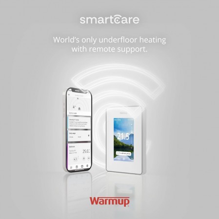 Image 3 of Warmup 7iE Smart Matter WiFi Thermostat Bright Porcelain 7IE-01-BP-LC